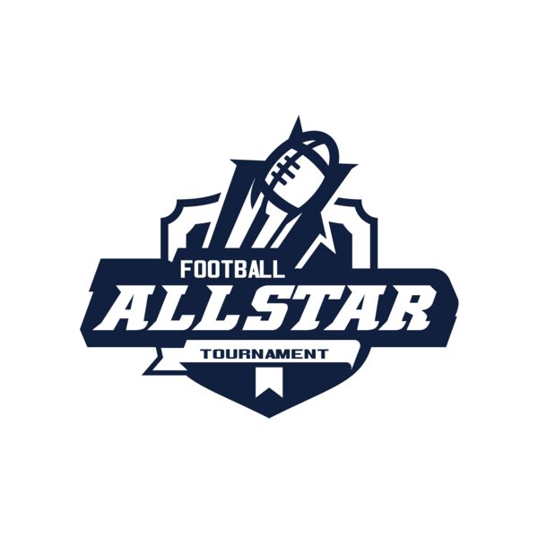 Allstar Tournament Football logo template Miniatura