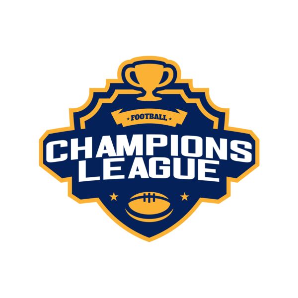 Champions League Football logo template 02 Miniatura