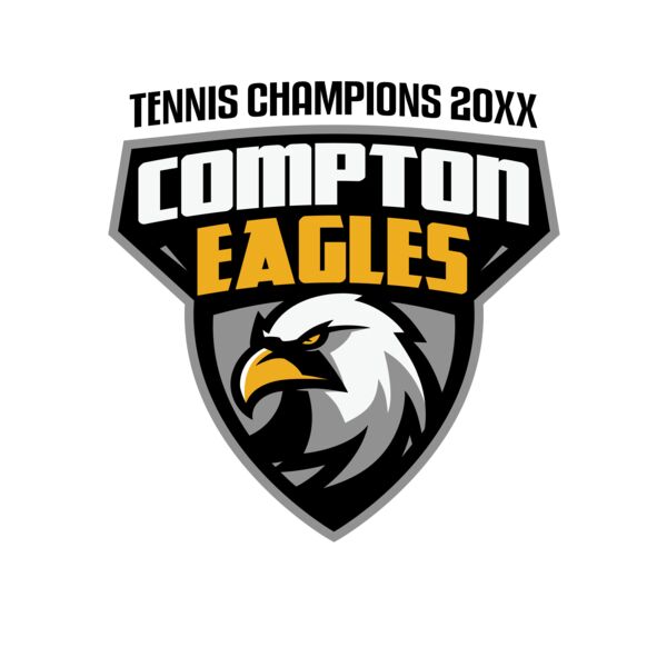 Compton Eagles Tennis 01 Miniatura