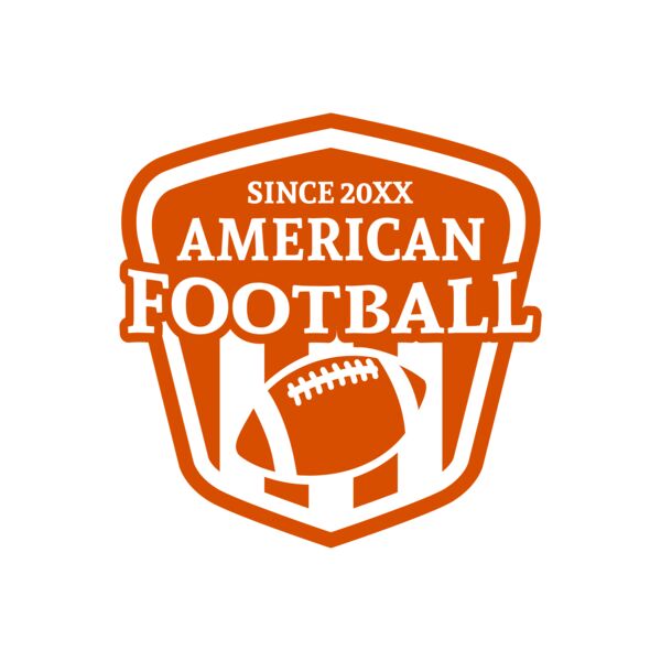American Football logo 02 Miniatura