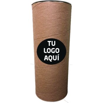 Empaque de Tubo de Cartón Grande Miniatura