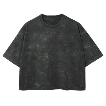 Playera Boxy Fit Mineral Wash 265 grs 🔥 NEW PRODUCT 🔥 Miniatura