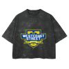 Playera Boxy Fit Mineral Wash 265 grs 🔥 NEW PRODUCT 🔥 Miniatura