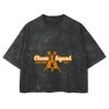 Playera Boxy Fit Mineral Wash 265 grs 🔥 NEW PRODUCT 🔥 Miniatura