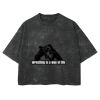 Playera Boxy Fit Mineral Wash 265 grs 🔥 NEW PRODUCT 🔥 Miniatura