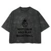 Playera Boxy Fit Mineral Wash 265 grs 🔥 NEW PRODUCT 🔥 Miniatura